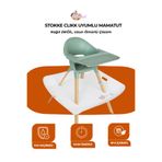 Mamatut Stokke Clikk Mama Sandalyesi Uyumlu | Uzun Ömürlü, Su Geçirmez | Sandalye Dahil Değildir