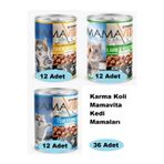MamaVita Karma Koli Kedi Mamaları 36 Adet 002