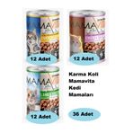 MamaVita Karma Koli Kedi Mamaları 36 Adet 004