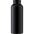 Mamawata Black Paslanmaz Çelik Matara 500 ml Ultra Hafif Sızdırmaz Suluk - Siyah