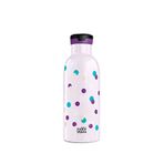 Mamawata Bubbles Çelik Pipetli Çocuk Termos Suluk 470 Ml - Pembe