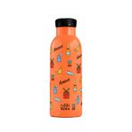 Mamawata Paris Pipetli Çocuk Termos Matara 470 ml Paslanmaz Çelik Sızdırmaz Yalıtımlı Suluk