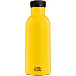 Mamawata Yellow Pipetli Çocuk Termos Matara 470 ml Paslanmaz Çelik Sızdırmaz Yalıtımlı Suluk - Sarı