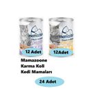 Mamazoone 24'Lü Kedi Maması Karma Koli 012