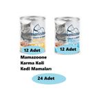 Mamazoone 24'Lü Yetişkin Kedi Maması Karma Koli 011