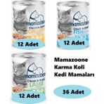 Mamazoone Karma Koli Yetişkin Kedi Mamaları 36 Adet