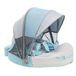 Mambobaby Yüzme Simidi - Blue Angel, Emniyetli, Gölgelikli ve Ayak Destekli