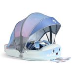 Mambobaby Yüzme Simidi - Jelly Dream, Emniyetli, Gölgelikli ve Ayak Destekli