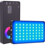 Mamen LED-M1SE RGB 10w Video Dolgu Işığı 4000mAh Dahili Bataryalı Metal Kasa Taşınabilir Kullanım