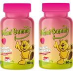 Mami Gummy Kids Gummies D Vitamini ve Kalsiyum Içeren 60 Adet Çiğnenebilir Gummy Jel Çilek Aromalı - 2 Adet