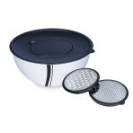 Mamma Ambition 5 Parça Rende Aparatlı 24 cm Karıştırma ve Saklama Kabı