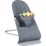 Mamma Deluxe Cotton Oyuncaklı Ana Kucağı + Ekstra Kılıf ve Seyahat Çantası - Antrasit