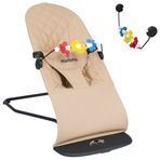 Mamma Premium Cotton Ana Kucağı + Oyuncak Aparatı - Bej