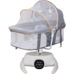Mamma Vomero Rosy 2 In 1 Elektrikli Otomatik Sallanan Ana Kucağı 0-10 kg Kapasite Gri Renk