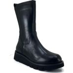 MAMMAMİA D24KB-4525 EVA TABAN FERMUARLI KADIN DERİ BOT
