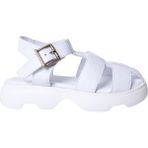 Mammamia D24YS-1100 Beyaz Kadın Sandalet
