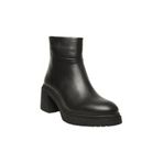 Mammamia D25Kb-8470 Günlük Topuklu Siyah Kadın Bot, BLACK, 39