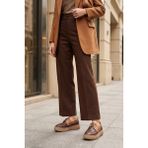 Mammamia D26YA-7580 Kadın Hakiki Deri Casual Ayakkabı Kahverengi
