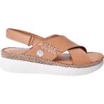 Mammamia Kadın Deri Sandalet D25YS-2515 - Taba