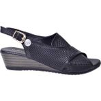 Mammamia Kadın Deri Sandalet D25YS-2730 - 0 - Siyah