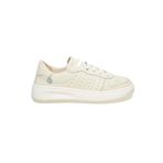 Mammamia Kadın Sneaker, Bej Flotur, 40 Numara