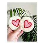 MAMS ACCESSORIES Kalpli Punch Araba Bardak Altlığı Punchneedle 2 adet takım 7 cm