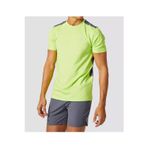 Man Of Man Neon Yeşil Performans T-shirt Sırt Mesh Panel Detaylı