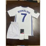 Manchester United 2008 Sezonu Beyaz 4'lü Set Ronaldo Çocuk Forması