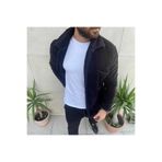 MANCY Erkek Oversıze Siyah Peluş Ceket