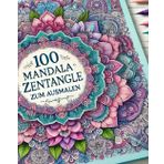 Mandala Blumen zum Ausmalen: Hübsche Motive im Mandala-Zentangle-Stil für Jugendliche und Erwachsene 100 Motive