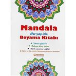 Mandala Boyama Kitabı, Her Yaş için, Stres Giderici, Zeka Geliştirici