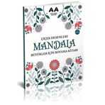 Mandala Çiçek Desenleri Büyükler Için Boyama Kitabı - Akıllı Adam Yayınları
