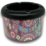 Mandala Desen Metal Mini Sigara Küllüğü Karışık 8cm