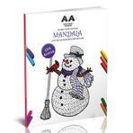 Mandala Renklerin Doğası Çocuklar Için Boyama Kitabı - Akıllı Adam