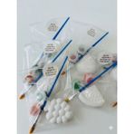 Mandalin Art Studio 12'li Taş Meyve Figür Boyama Seti | Kur'an Okuyorum, Yıldızlar Gibi Parlıyorum. (Özelleştirilebilir)