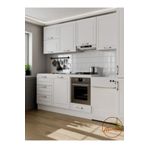 mandalin enjoy Dolap Kaplama Folyosu Mat Beyaz 68cmx8mt Kendinden Yapışkanlı