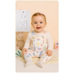 mandalinsbaby ÇİÇEKLİ KIZ BEBEK SALOPET