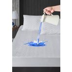 Mandaş 150x200 cm Kapitone Fitted Sıvı Geçirmez Çift Kişilik Alez