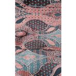 Mandaş 160x230 Bordo V2 4M2 Lastiksiz Savan Halı Örtüsü
