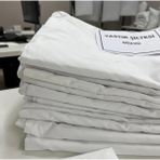 Mandaş 50 Adet Yastık Astarı Kılıfı Pamuklu Beyaz Fermuarlı (50 x 70 cm)