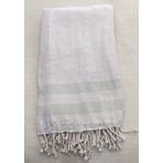 Mandaş 90x160 Açık Yeşil Çizgili Yeni Sezon Pamuklu El Dokuma Peştamal