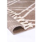 Mandaş Cool CL04 80x150 cm Beige İskandinav Peluş Dokulu Makine Halısı