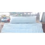 Mandaş Karı Koca Yastığı 50x150, Pamuklu, Double Size Uzun Maxi Boy Yastık (50x150) - 50 x 150 cm - Beyaz