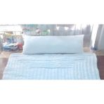 Mandaş Karı Koca Yastığı, Doğal Pamuk Yastık, Uzun Yastık (50X130) - 50 x 135 cm - Beyaz
