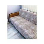 Mandaş Pamuklu Kaymaz Ebruli Koltuk-çekyat Örtüsü 170x220 - Kahve