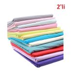Mandaş Tekstil 2 Adet Karı Koca Yastık Kılıfı, Uzun Ma x i Boy Yastık Kılıfı (50 x 150)-KARIŞIK Renkli