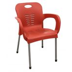 Mandella 2 Adet Kırmızı Nil Koltuk