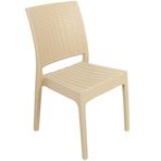 Mandella Elit Rattan 4 Adet Çöl Beji Sandalye