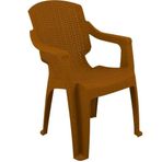 Mandella Golf Rattan 2 Adet Tik Bahçe Sandalyesi