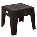 Mandella Kahverengi Elit Rattan Sehpa